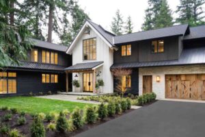 The Timeless Elegance of White Metal Buildings with Black Trim