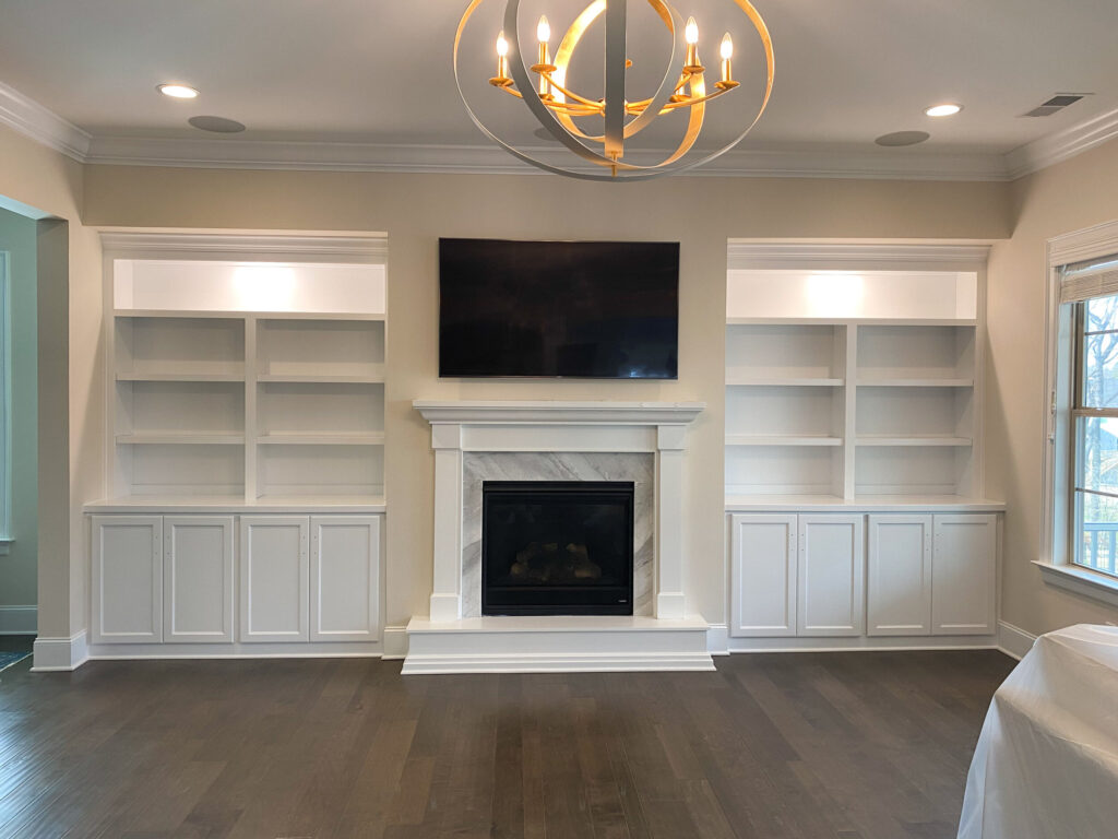 Fireplace built-ins