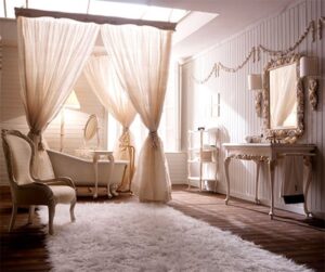 Romantic interior design